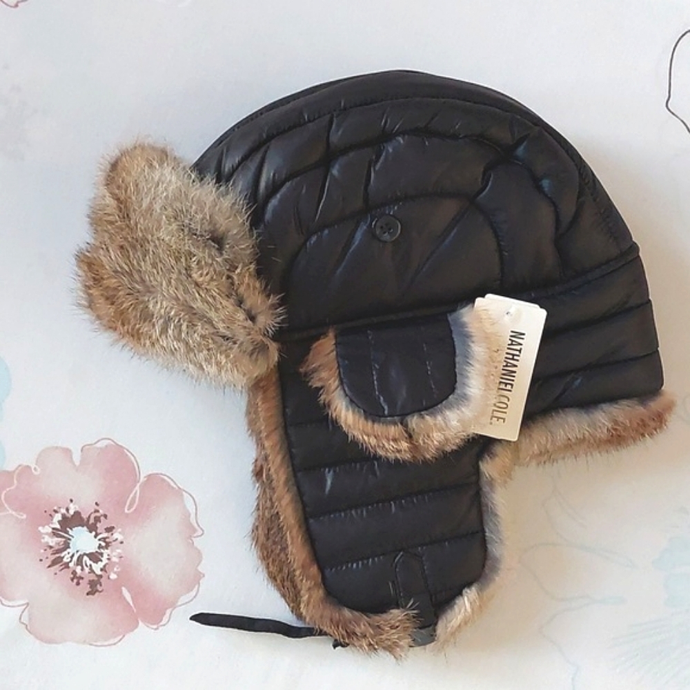 New Nathaniel Cole feal fur hat